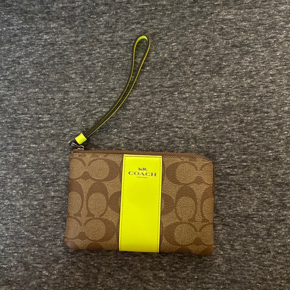Coach Wristlet
